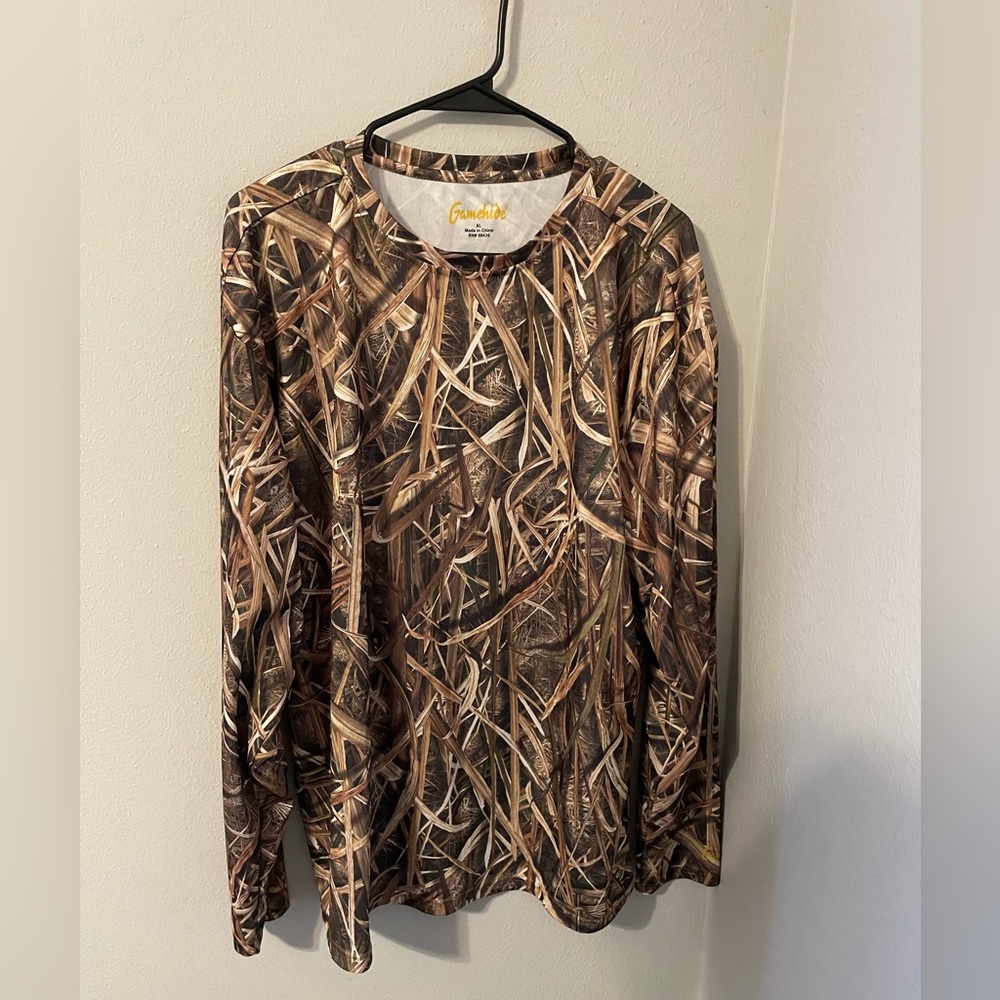 Camo hunting shirt
